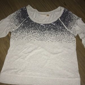 DKNY sequins lightweight like sweatshirt